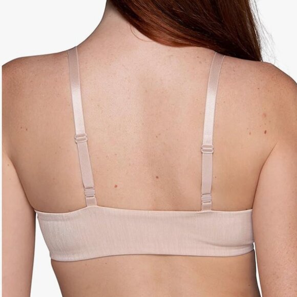 Vanity Fair Illumination Front Closure Bra, 3-Way Convertible Stra, Beige, 38DD - Picture 7 of 9